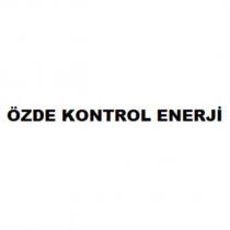 özde kontrol enerji