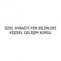 özel aybastı fen bilimleri kişisel gelişim kursu