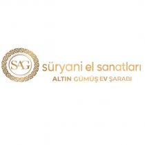 sag süryani el sanatları altın gümüş ev şarabı