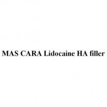 mas cara lidocaine ha filler