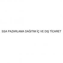 ssa pazarlama dağıtım iç ve dış ticaret