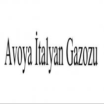 avoya italyan gazozu