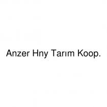 anzer hny tarım koop.