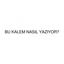 bu kalem nasıl yazıyor?