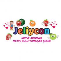 jeliycon meyve aromalı meyve sulu yumuşak şeker