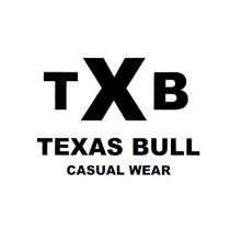 txb texas bull casual wear