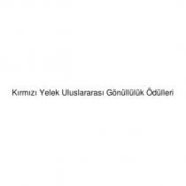 kırmızı yelek uluslararası gönüllülük ödülleri