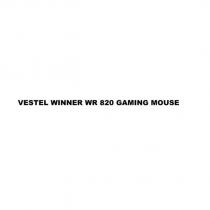 vestel winner wr 820 gaming mouse