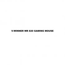 v-winner wr 820 gaming mouse