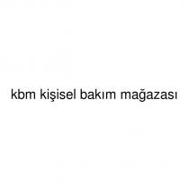 kbm kişisel bakım mağazası