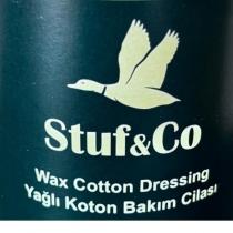 stuf & co wax cotton dressing,yağlı koton bakım cilası