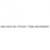 mke mod 291 tpcsds-t tank mühimmatı