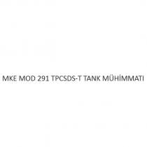mke mod 291 tpcsds-t tank mühimmatı