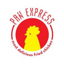 pan express most delicious fried chicken