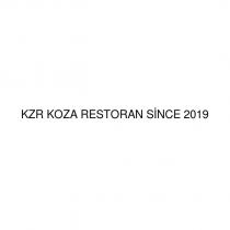 kzr koza restoran since 2019