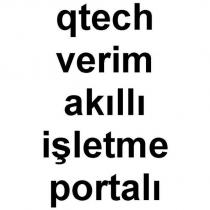 qtech verim akıllı işletme portalı