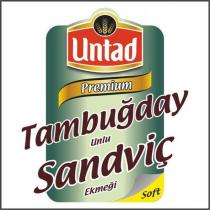 untad premium tambuğday unlu sandviç ekmeği soft