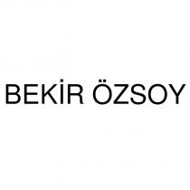 bekir özsoy