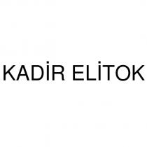 kadir elitok