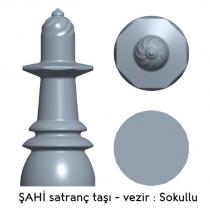 ŞAHİ satranç taşı - vezir: Sokullu