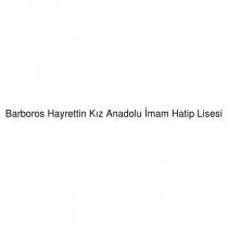 barboros hayrettin kız anadolu imam hatip lisesi