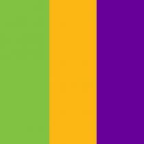 renk markası Renk Markası Pantone 368 C HEX: #81C242, Pantone 1235 C HEX: #FCB714, Pantone 2597 HEX:#660099C