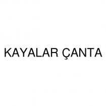 kayalar çanta