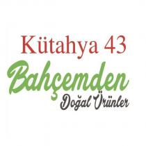 kütahya 43 bahçemden doğal ürünler