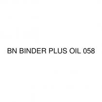 bn bınder plus oıl 058