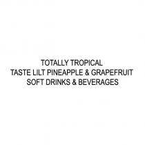 totally tropical taste lilt pineapple & grapefruit soft drinks & beverages