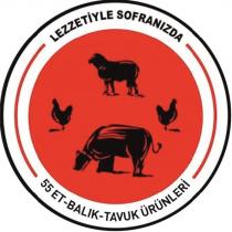 55 et balık tavuk ürünleri lezzetiyle sofranızda