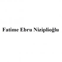 fatime ebru niziplioğlu