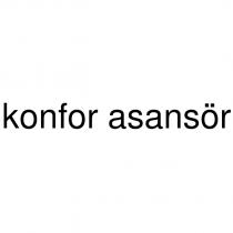 konfor asansör