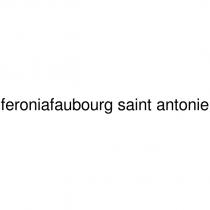 feroniafaubourg saint antonie