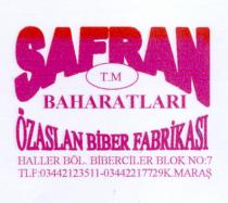 safran özaslan