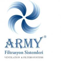 army filtrasyon sistemleri ventilation & filters systems