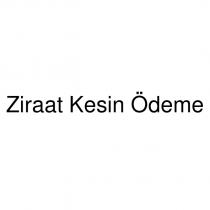 ziraat kesin ödeme