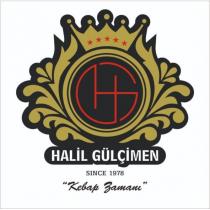 hg halil gülçimen since 1978 kebap zamanı