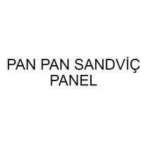 pan pan sandviç panel