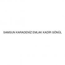 samsun karadeniz emlak kadir gönül