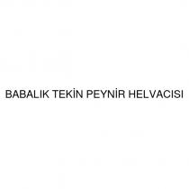 babalık tekin peynir helvacısı