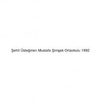 şehit üsteğmen mustafa şimşek ortaokulu 1992