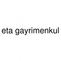 eta gayrimenkul