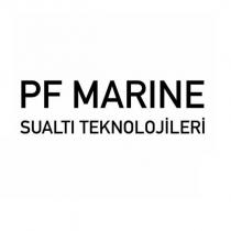 pf marine sualtı teknolojileri