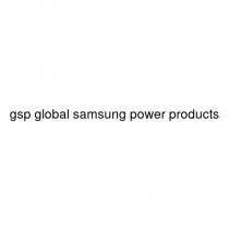 gsp global samsung power products
