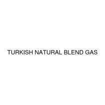 turkısh natural blend gas