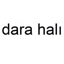 dara halı