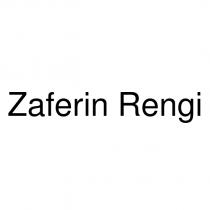 zaferin rengi
