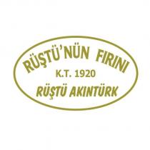 rüştü'nün fırını k.t. 1920 rüştü akıntürk