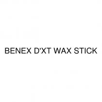 benex d'xt wax stıck